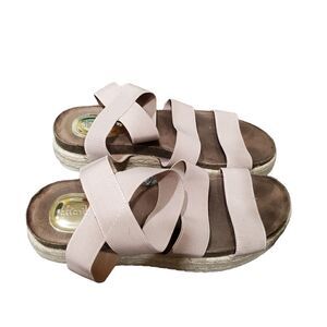 Altar'd State sandals size 10 pink leah espadrille sandals 